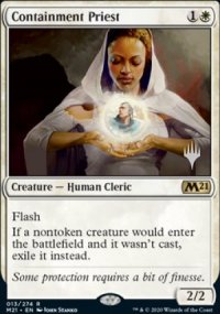 Prtresse du confinement - Planeswalker symbol stamped promos