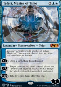 Tfeiri, matre du temps - Planeswalker symbol stamped promos