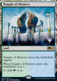 Temple du mystre - Planeswalker symbol stamped promos