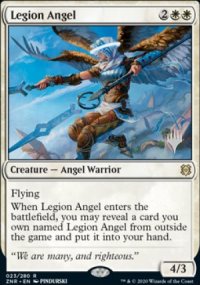 Ange de la Lgion - Planeswalker symbol stamped promos