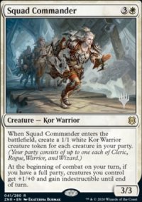 Commandant d'escouade - Planeswalker symbol stamped promos