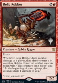 Voleur de reliques - Planeswalker symbol stamped promos