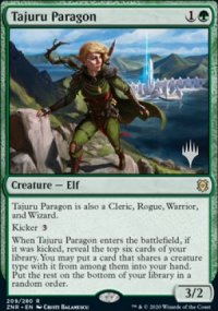 Parangon de Tajuru - Planeswalker symbol stamped promos