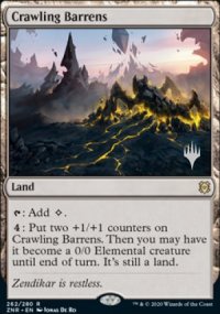 Landes rampantes - Planeswalker symbol stamped promos