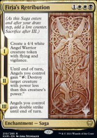 Chtiment de Firja - Planeswalker symbol stamped promos