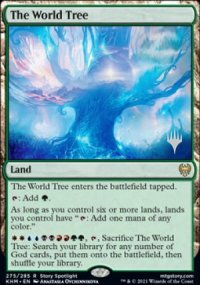 L'Arbre-monde - Planeswalker symbol stamped promos