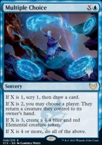 Choix multiple - Planeswalker symbol stamped promos