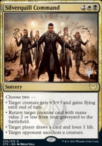 Commandement de Plumargent - Planeswalker symbol stamped promos