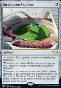 Stade de Strixhaven - Planeswalker symbol stamped promos