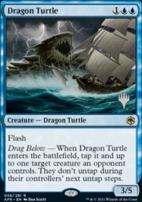 Dragon-tortue - Planeswalker symbol stamped promos