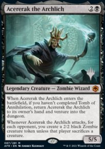 Acrrak l'archiliche - Planeswalker symbol stamped promos