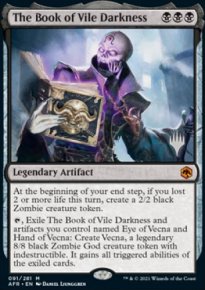 Le livre de noire vilnie - Planeswalker symbol stamped promos