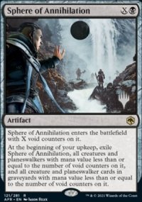 Sphre d'annihilation - Planeswalker symbol stamped promos