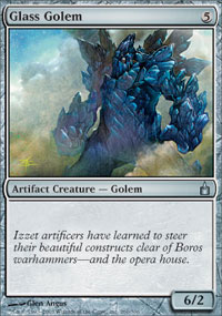 Golem de verre - Ravnica: City of Guilds