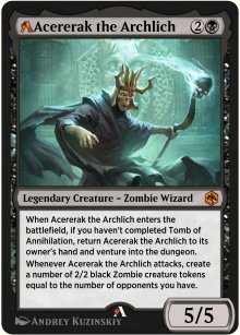 A-Acererak the Archlich - MTG Arena: Rebalanced Cards