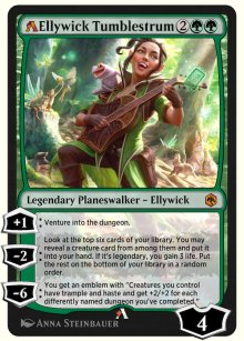 A-Ellywick Tumblestrum - MTG Arena: Rebalanced Cards