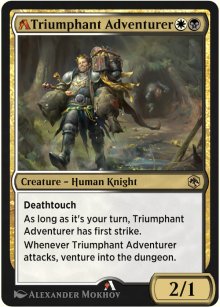 A-Triumphant Adventurer - MTG Arena: Rebalanced Cards