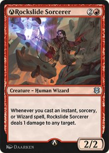 A-Rockslide Sorcerer - MTG Arena: Rebalanced Cards