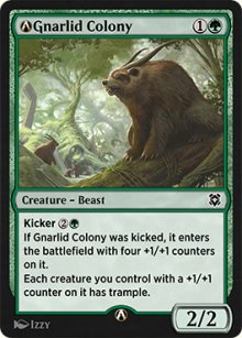 A-Gnarlid Colony - MTG Arena: Rebalanced Cards