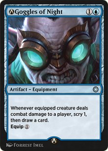 A-Goggles of Night - MTG Arena: Rebalanced Cards