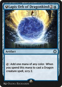 A-Lapis Orb of Dragonkind - MTG Arena: Rebalanced Cards