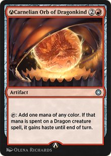 A-Orbe des dragons de cornaline - MTG Arena: Rebalanced Cards