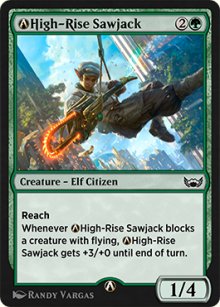 A-High-Rise Sawjack - MTG Arena: Rebalanced Cards