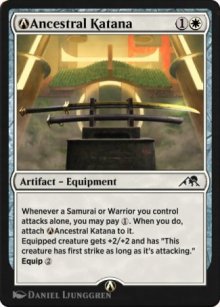 A-Ancestral Katana - MTG Arena: Rebalanced Cards