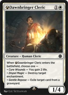 A-Dawnbringer Cleric - MTG Arena: Rebalanced Cards