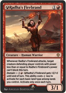 A-Radha's Firebrand - MTG Arena: Rebalanced Cards