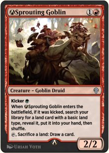 A-Gobelin bourgeonnant - MTG Arena: Rebalanced Cards