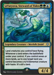 A-Tatyova, Steward of Tides - MTG Arena: Rebalanced Cards