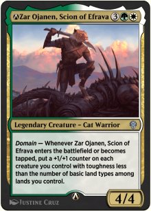 A-Zar Ojanen, Scion of Efrava - MTG Arena: Rebalanced Cards