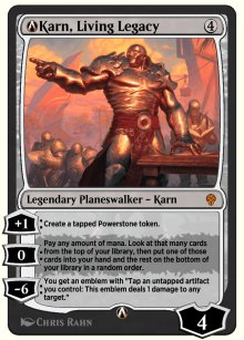 A-Karn, hritage vivant - MTG Arena: Rebalanced Cards