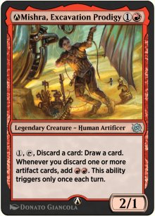 A-Mishra, prodige excavateur - MTG Arena: Rebalanced Cards