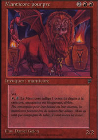 Manticore pourpre - Renaissance