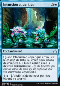 Incursion aquatique - 