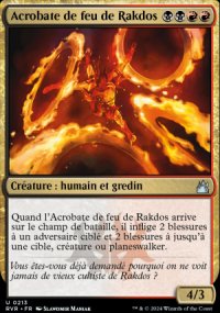 Acrobate de feu de Rakdos - 