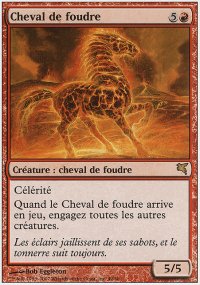 Cheval de foudre - 