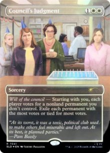 Jugement selon le conseil - Secret Lair