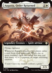 Augusta, Order Returned - Secrets of Strixhaven Commander Decks