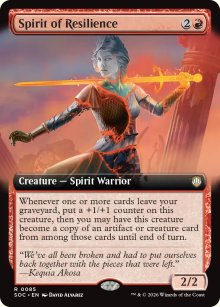 Spirit of Resilience - Secrets of Strixhaven Commander Decks