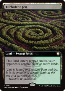 Turbulent Fen - Secrets of Strixhaven Commander Decks