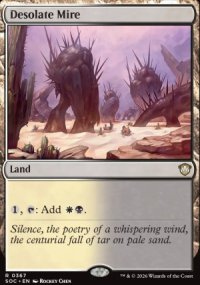 Desolate Mire - Secrets of Strixhaven Commander Decks