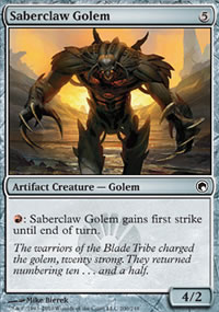 Saberclaw Golem - 