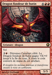 Dragon fondeur de butin - 