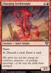 Charging Strifeknight - Secrets of Strixhaven