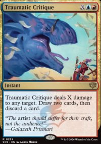 Traumatic Critique - Secrets of Strixhaven