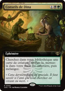 Conseils de Dina - Secrets of Strixhaven