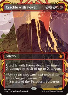 Crackle with Power - Secrets of Strixhaven Mystical Archive